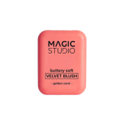 Magic Studio - Fard à joues en poudre Velvet Blush - Golden Coral