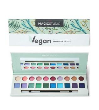Magic Studio - Palette de fards à paupières Vegan Beauty