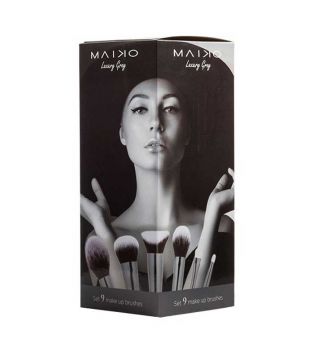 Maiko - Set de 9 pinceaux Luxury Grey