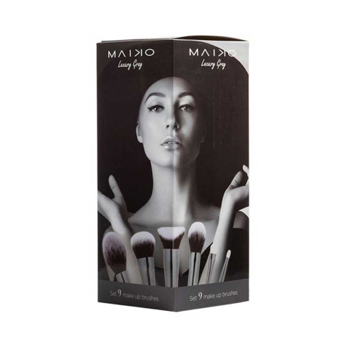 Maiko - Set de 9 pinceaux Luxury Grey