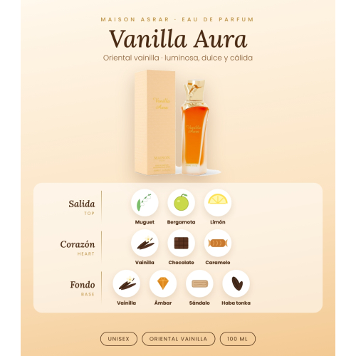Maison Asrar - Eau de parfum - Vanilla Aura