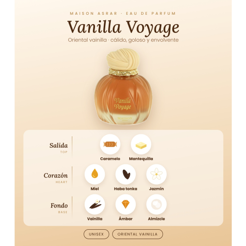 Maison Asrar - Eau de parfum - Vanilla Voyage