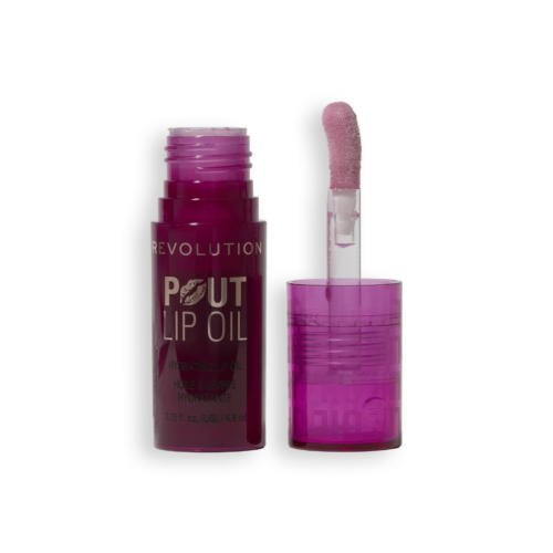 Makeup Revolution - Huile à lèvres Pout Lip - Bitten Berry