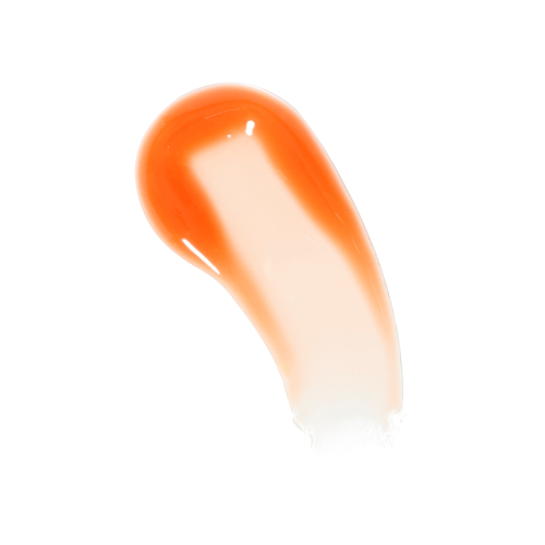 Makeup Revolution - Baume brillant à lèvres Juicy Peptide - Peach Bellini Orange