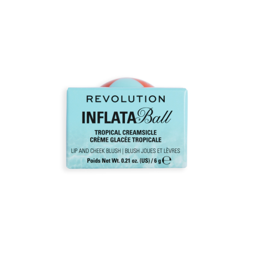 Makeup Revolution - Baume pour les lèvres et les joues Inflata Ball - Tropical Creamsicle