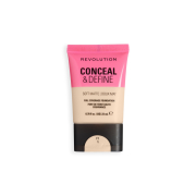 Makeup Revolution - Fond de teint Conceal & Define Soft Matte - F1N