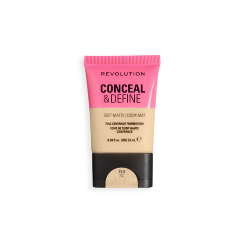 Makeup Revolution - Fond de teint Conceal & Define Soft Matte - F2.5NC