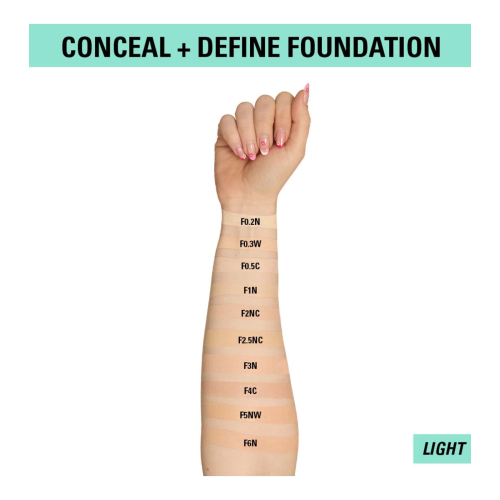 Makeup Revolution - Fond de teint Conceal & Define Soft Matte - F3N