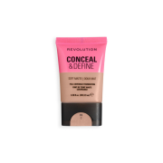 Makeup Revolution - Fond de teint Conceal & Define Soft Matte - F4C