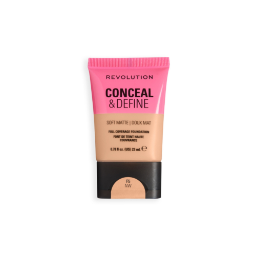 Makeup Revolution - Fond de teint Conceal & Define Soft Matte - F5NW