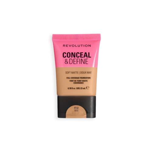 Makeup Revolution - Fond de teint Conceal & Define Soft Matte - F7.2NW
