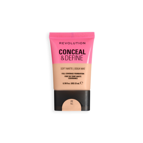 Makeup Revolution - Fond de teint Conceal & Define Soft Matte - F7NC