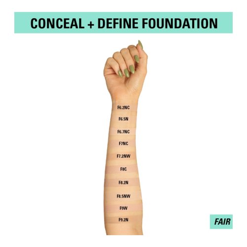 Makeup Revolution - Fond de teint Conceal & Define Soft Matte - F8C