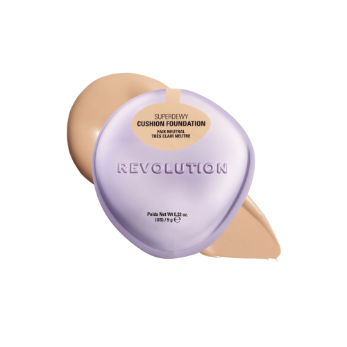 Makeup Revolution - Fond de teint cushion Superdewy - Fair Neutral