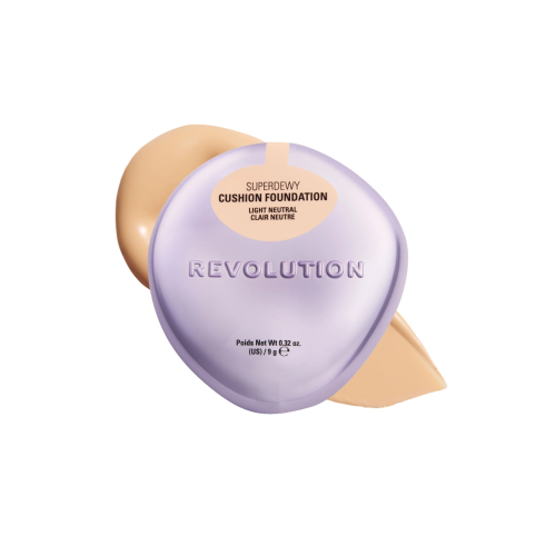 Makeup Revolution - Fond de teint cushion Superdewy - Light Neutral