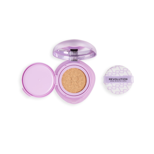 Makeup Revolution - Fond de teint cushion Superdewy - Light Neutral
