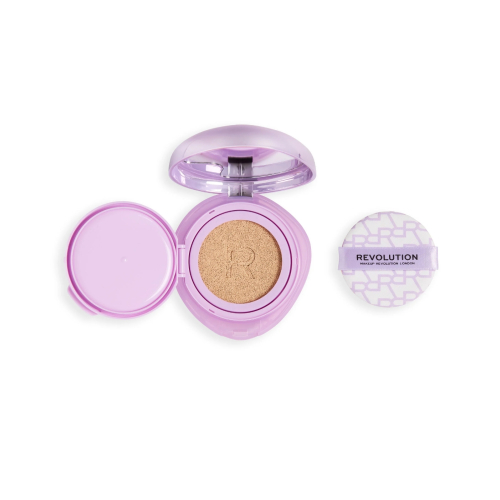 Makeup Revolution - Fond de teint cushion Superdewy - Light Neutral Warm