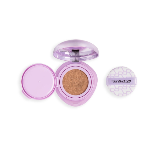 Makeup Revolution - Fond de teint cushion Superdewy - Medium Tan Cool