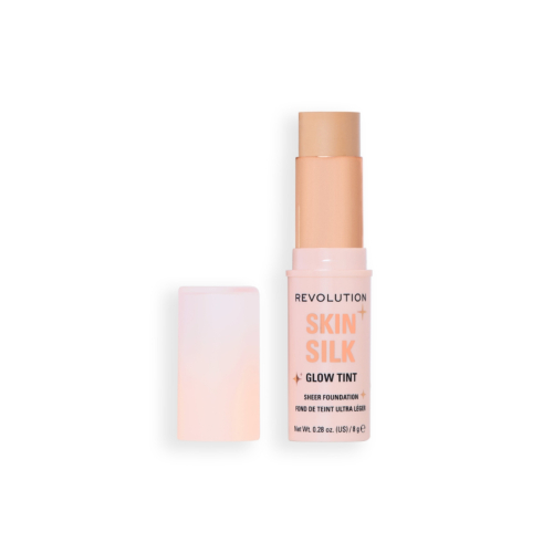 Makeup Revolution - Base de maquillage en stick Skin Silk Glow Tint Sheer Foundation - Light Neutral