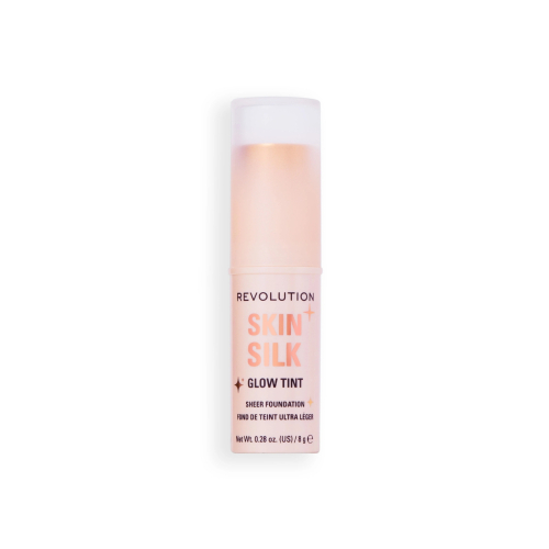 Makeup Revolution - Base de maquillage en stick Skin Silk Glow Tint Sheer Foundation - Medium Tan Neutral