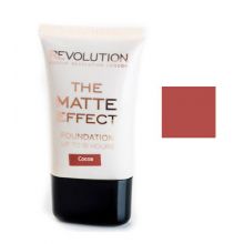 Makeup Revolution - Fond de teint Matte Effect - Cocoa