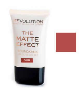 Makeup Revolution - Fond de teint Matte Effect - Cocoa