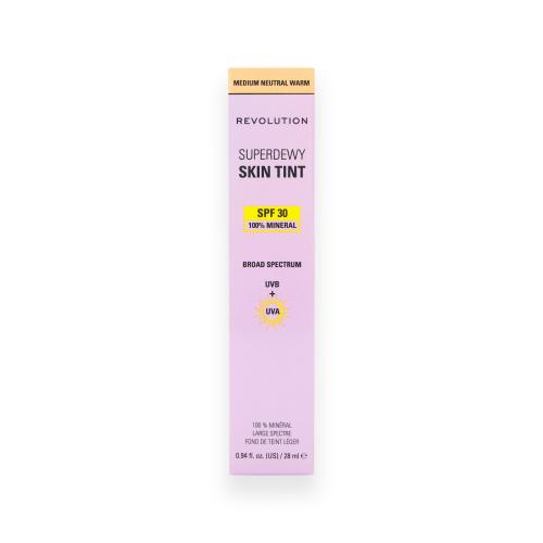 Makeup Revolution - Fond de teint Superdewy Skin Tint SPF30 - Medium Neutral Warm