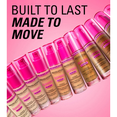 Makeup Revolution - Fond de teint Superfix 16H Blur - F2NC
