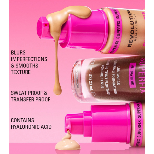 Makeup Revolution - Fond de teint Superfix 16H Blur - F7NC