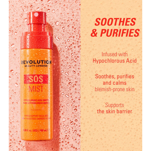 Makeup Revolution - Brume faciale SOS Barrier