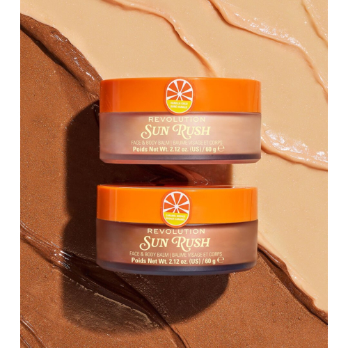 Makeup Revolution - *Club Riviera*  - Baume corporel illuminateur Sun Rush - Vanilla Gold