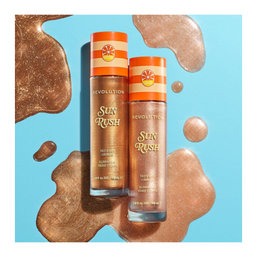 Makeup Revolution - *Club Riviera* - Enlumineur pour le corps Sun Rush - Caramel Bronze