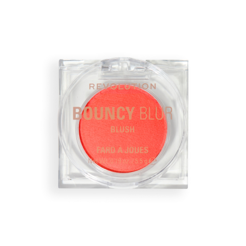 Makeup Revolution - Blush Cream to Powder Bouncy Blur - Coral Blur Burst