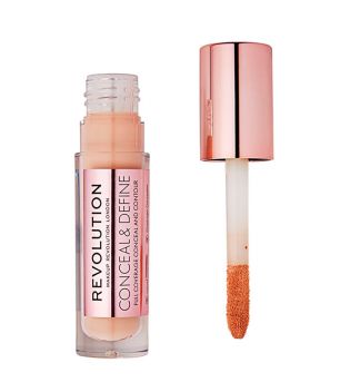 Makeup Revolution - Fluide correcteur Conceal & Define -  C10