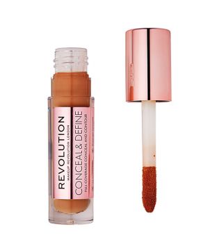 Makeup Revolution - Fluide correcteur Conceal & Define -  C14