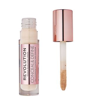 Makeup Revolution - Fluide correcteur Conceal & Define -  C2