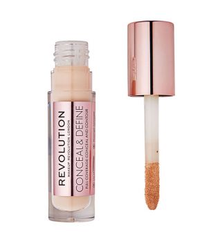 Makeup Revolution - Fluide correcteur Conceal & Define -  C6
