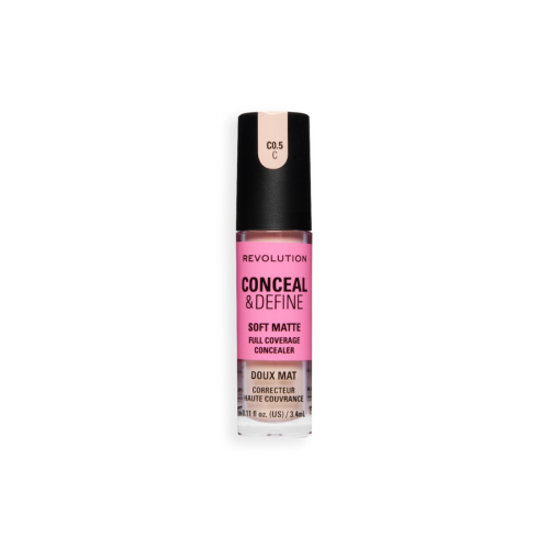 Makeup Revolution - Correcteur liquide Conceal & Define Soft Matte - C0.5C