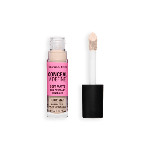 Makeup Revolution - Correcteur liquide Conceal & Define Soft Matte - C0.5C