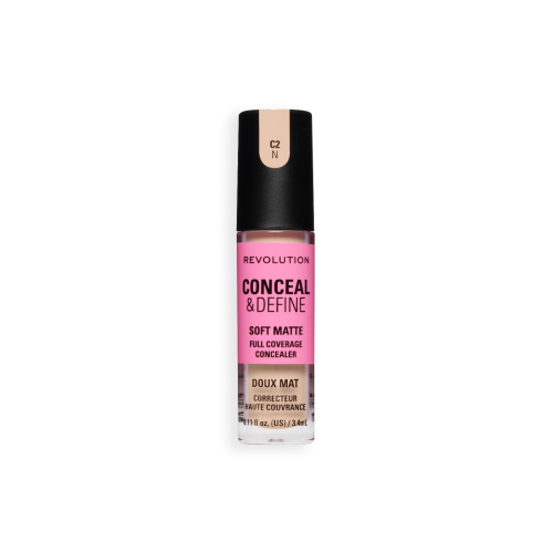 Makeup Revolution - Correcteur liquide Conceal & Define Soft Matte - C2N