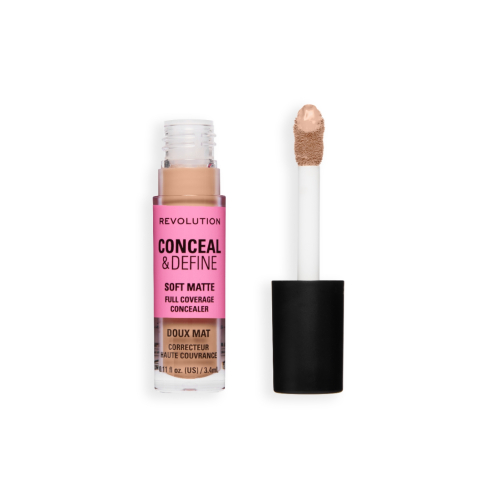 Makeup Revolution - Correcteur liquide Conceal & Define Soft Matte - C4C