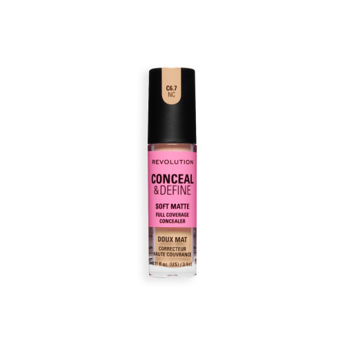 Makeup Revolution - Correcteur liquide Conceal & Define Soft Matte - C6.7N