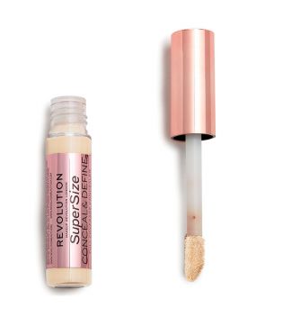 Makeup Revolution - Fluide correcteur Conceal & Define SuperSize - C6.5