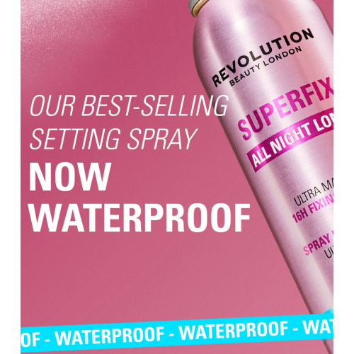 Makeup Revolution - Spray fixateur de maquillage Superfix All Night Long Waterproof