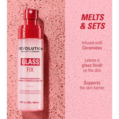 Makeup Revolution - Fixateur de maquillage Glass Fix