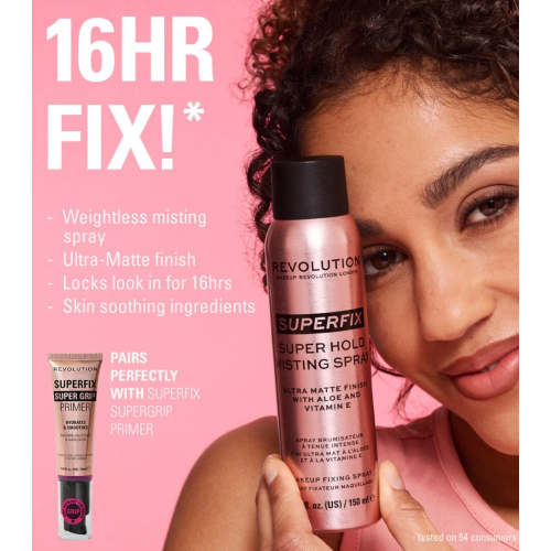 Makeup Revolution - Spray fixateur de maquillage Superfix Super Hold Ultra Matte - 75ml