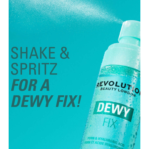 Makeup Revolution - Fixateur de maquillage hydratant Dewy Fix