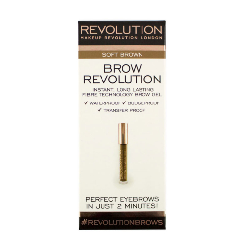 Makeup Revolution - Brow Gel Revolution - Soft Brown