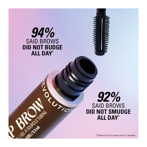 Makeup Revolution - Gel à sourcils Wrap Brow - Dark Brown