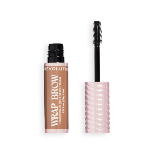 Makeup Revolution - Gel à sourcils Wrap Brow - Warm Medium Brown